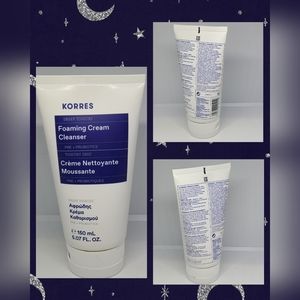 Korres Greek Yogurt Foaming Cream Cleanser.